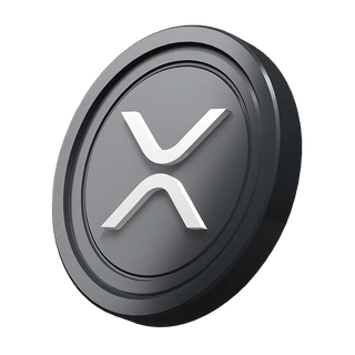Grafisk element med XRP Ripple-mønt i en kryptobegyndervejledning